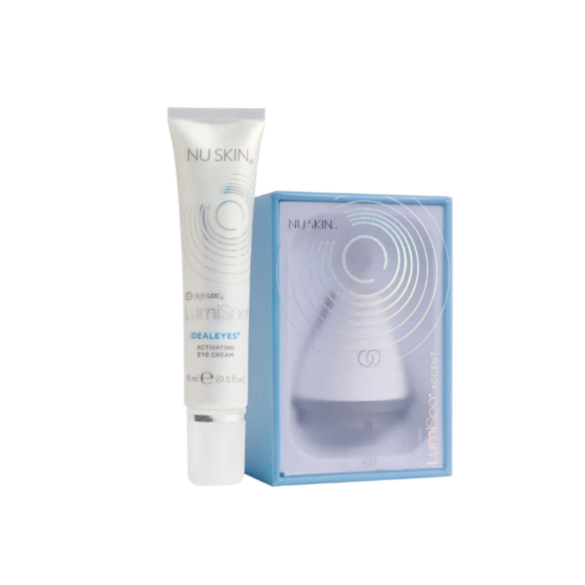 NU SKIN AgeLoc ACCENT outlet And IDEAL EYES ACTIVATING EYE CREAM