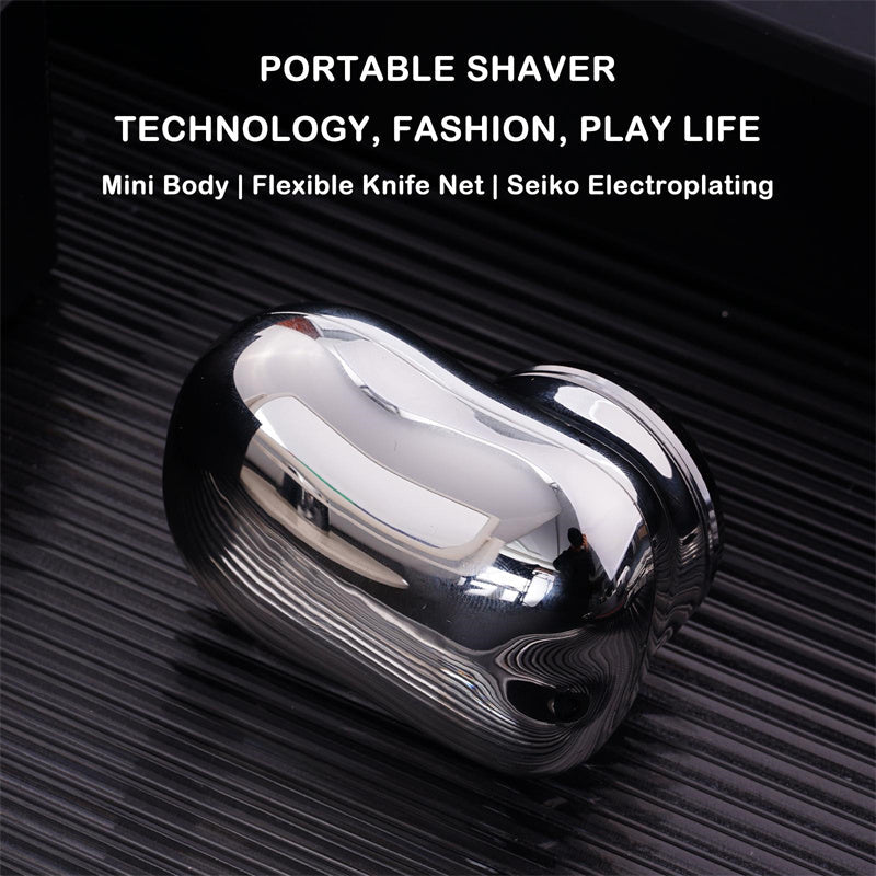 Mini Portable Face Cordless Shavers. Rechargeable USB Electric Shaver. Wet & Dry Painless Shaving For Men - thatnatureworld